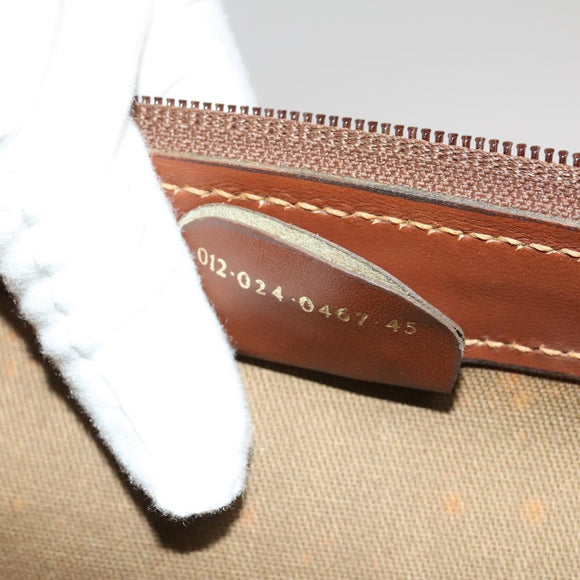 GUCCI Micro GG Supreme Boston Bag PVC Beige Gold 012 024 0467 45 Auth 124459