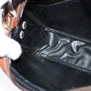 Burberrys Nova Check Shoulder Bag Canvas Beige Gold Auth 124461-18