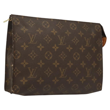 LOUIS VUITTON Monogram Poche Toilette 26 Pouch M47542 LV Auth 124470