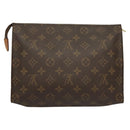 LOUIS VUITTON Monogram Poche Toilette 26 Pouch M47542 LV Auth 124470-2