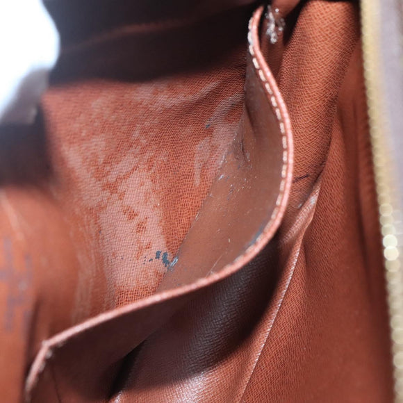 LOUIS VUITTON Monogram Compiegne 28 Clutch Bag M51845 LV Auth 124471