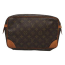 LOUIS VUITTON Monogram Compiegne 28 Clutch Bag M51845 LV Auth 124471-2