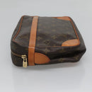 LOUIS VUITTON Monogram Compiegne 28 Clutch Bag M51845 LV Auth 124471-3