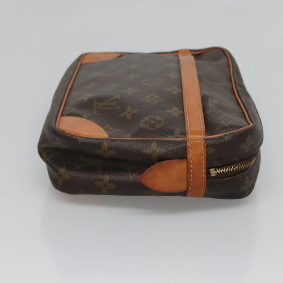 LOUIS VUITTON Monogram Compiegne 28 Clutch Bag M51845 LV Auth 124471