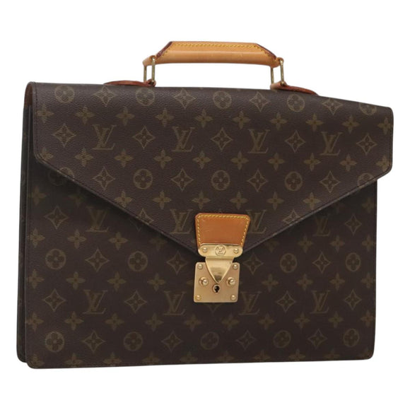 LOUIS VUITTON Monogram Serviette Conseiller Briefcase M53331 LV Auth 124478