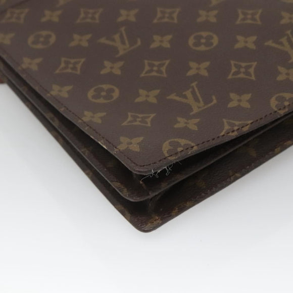 LOUIS VUITTON Monogram Serviette Conseiller Briefcase M53331 LV Auth 124478