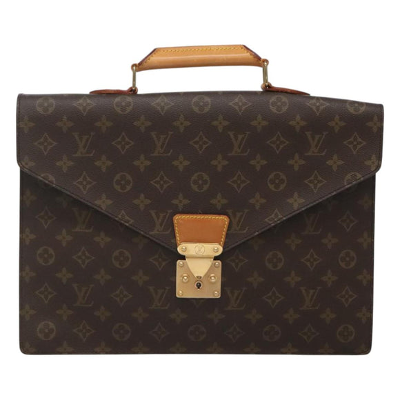LOUIS VUITTON Monogram Serviette Conseiller Briefcase M53331 LV Auth 124478