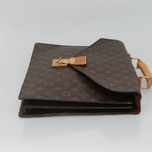 LOUIS VUITTON Monogram Serviette Conseiller Briefcase M53331 LV Auth 124478