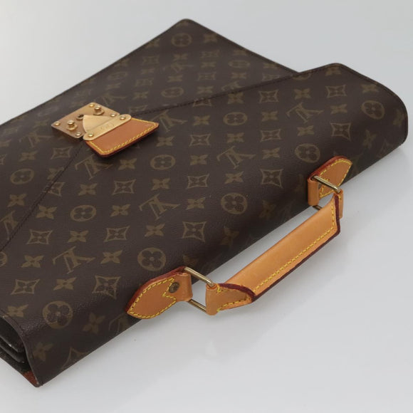 LOUIS VUITTON Monogram Serviette Conseiller Briefcase M53331 LV Auth 124478