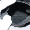 PRADA Shoulder Bag Nylon Black Silver Auth 124484-10