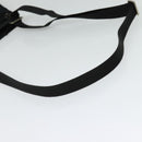 PRADA Shoulder Bag Nylon Black Silver Auth 124484-7
