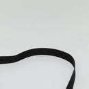 PRADA Shoulder Bag Nylon Black Silver Auth 124484-14