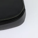 Burberrys Shoulder Bag Leather Black Gold Auth 124499-16