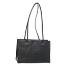 FENDI Shoulder Bag Leather Black Auth 124503-1