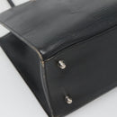 FENDI Shoulder Bag Leather Black Auth 124503-11