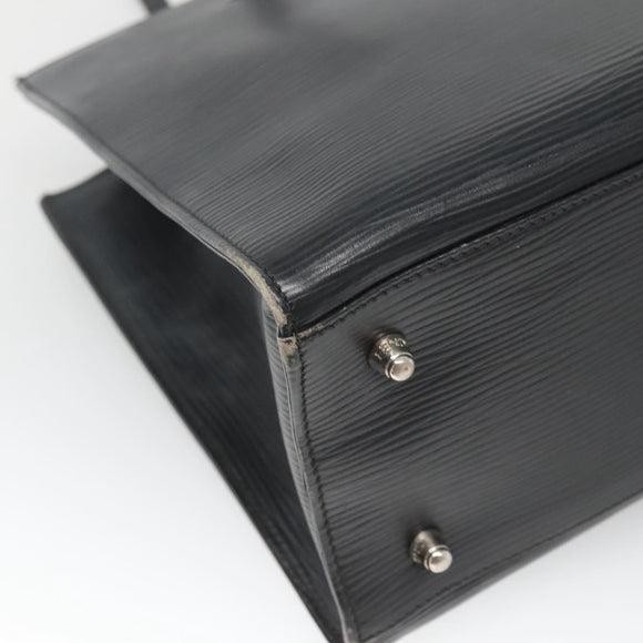 FENDI Shoulder Bag Leather Black Auth 124503