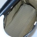 FENDI Shoulder Bag Leather Black Auth 124503-15