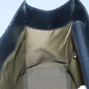 FENDI Shoulder Bag Leather Black Auth 124503-17