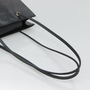 FENDI Shoulder Bag Leather Black Auth 124503-7