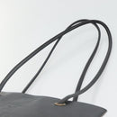 FENDI Shoulder Bag Leather Black Auth 124503-8