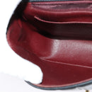 CHANEL Matelasse Mademoiselle Shoulder Bag Lamb Skin Black Gold CC Auth 124522-21