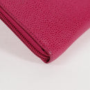 CHANEL COCO Mark Clutch Bag Caviar Skin Pink Gold CC Auth 124523V-10