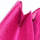 CHANEL COCO Mark Clutch Bag Caviar Skin Pink Gold CC Auth 124523V-16