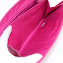 CHANEL COCO Mark Clutch Bag Caviar Skin Pink Gold CC Auth 124523V-20