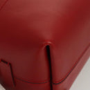 FENDI Pecan Canvas Hand Bag Brown Black Auth 124524-10