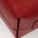 FENDI Pecan Canvas Hand Bag Brown Black Auth 124524-13