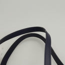 FENDI Pecan Canvas Hand Bag Brown Black Auth 124524-8