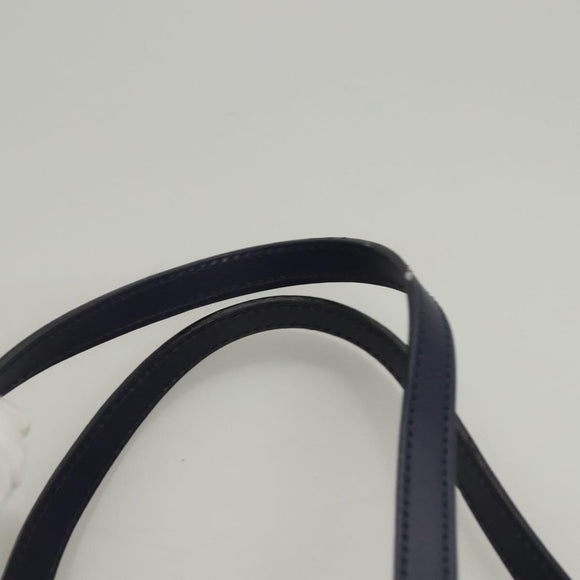 FENDI Pecan Canvas Hand Bag Brown Black Auth 124524