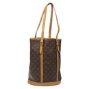 LOUIS VUITTON Monogram Bucket GM Shoulder Bag M42236 LV Auth 124532-1