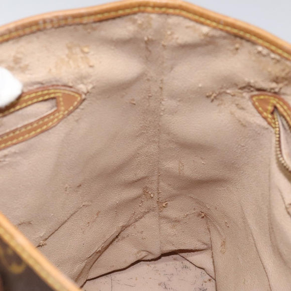 LOUIS VUITTON Monogram Bucket GM Shoulder Bag M42236 LV Auth 124532