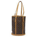 LOUIS VUITTON Monogram Bucket GM Shoulder Bag M42236 LV Auth 124532-13