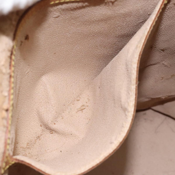 LOUIS VUITTON Monogram Bucket GM Shoulder Bag M42236 LV Auth 124532