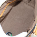 LOUIS VUITTON Monogram Multicolor Alma Hand Bag Black M92646 LV Auth 124549A-10