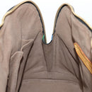 LOUIS VUITTON Monogram Multicolor Alma Hand Bag Black M92646 LV Auth 124549A-22