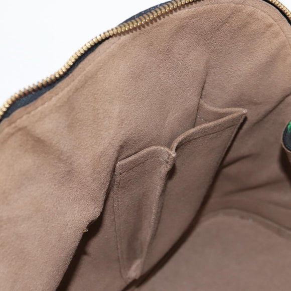 LOUIS VUITTON Monogram Multicolor Alma Hand Bag Black M92646 LV Auth 124549A