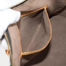 LOUIS VUITTON Monogram Multicolor Alma Hand Bag Black M92646 LV Auth 124549A-24