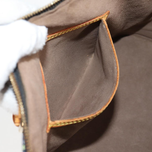 LOUIS VUITTON Monogram Multicolor Alma Hand Bag Black M92646 LV Auth 124549A