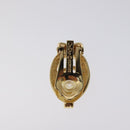 Christian Dior Earring metal Gold Auth 124559-3