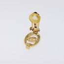 Christian Dior Earring metal Gold Auth 124559-7