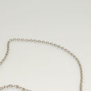 Miu Miu Matelasse Chain Shoulder Bag Leather Light Blue Silver Auth 124604-14