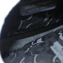 Salvatore Ferragamo Gancini Shoulder Bag Leather Black Gold Auth 124607-11