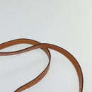 CELINE Macadam Canvas Backpack PVC Leather Brown Gold Auth 124609-8