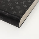LOUIS VUITTON Monogram Satin Ange GM Hand Bag Black M92100 LV Auth 124640-13