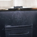LOUIS VUITTON Monogram Satin Ange GM Hand Bag Black M92100 LV Auth 124640-15