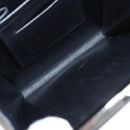 LOUIS VUITTON Monogram Satin Ange GM Hand Bag Black M92100 LV Auth 124640-16