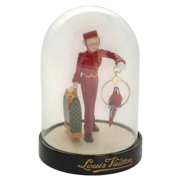 LOUIS VUITTON Bell Boy Snow Globe Clear M99551 LV Auth 124650